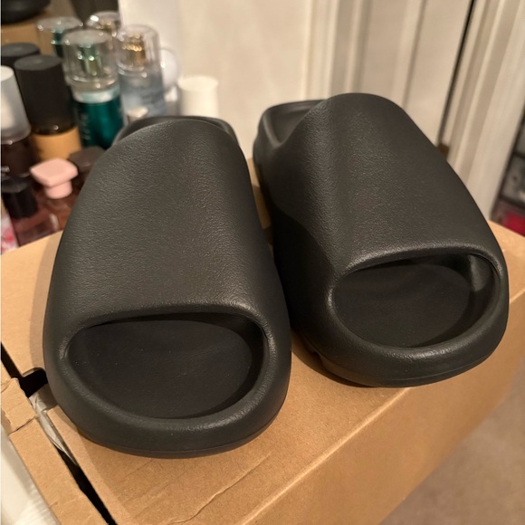 adidas Shoes - adidas Black Slide Sandals